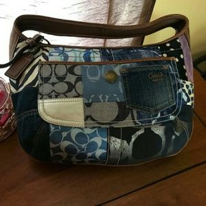 VINTAGE COACH DENIM CARRY